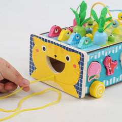 8 in 1 Multifunctional Montessori Vehicle Wooden