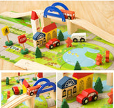 Wooden Rail Overpass