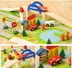 Wooden Rail Overpass