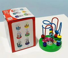 Wooden Bead Maze Montessori Birds and Animal Design Toy for Toddlers