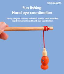 Four Fishing Post Column Tower Blocks Educational & Learning Toy - Multicolor Stacking Game for Toddlers, Promotes Hand-Eye Coordination, Color & Shape Recognition, Cognitive Skills