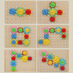 Multifunctional Gear Nut Toy ( 4 in 1 Toy)