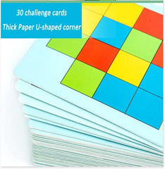 Wooden Rubiks Cube Battle Game