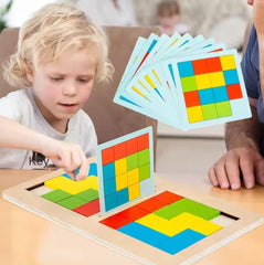 Wooden Rubiks Cube Battle Game