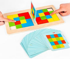 Wooden Rubiks Cube Battle Game
