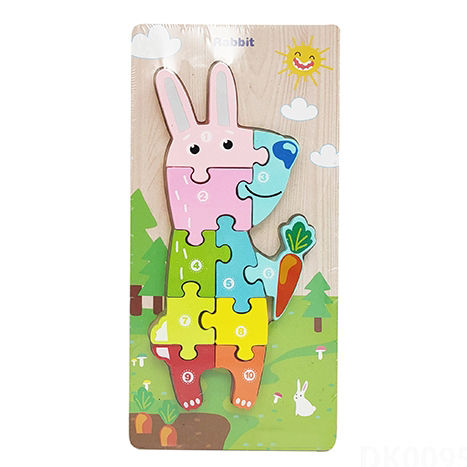 Number Jigsaw puzzle Board 10 Pcs puzzle