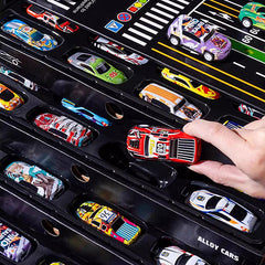 48pcs Pull Back Cars Sets Container