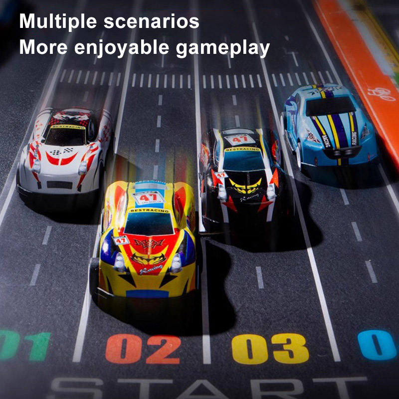 48pcs Pull Back Cars Sets Container