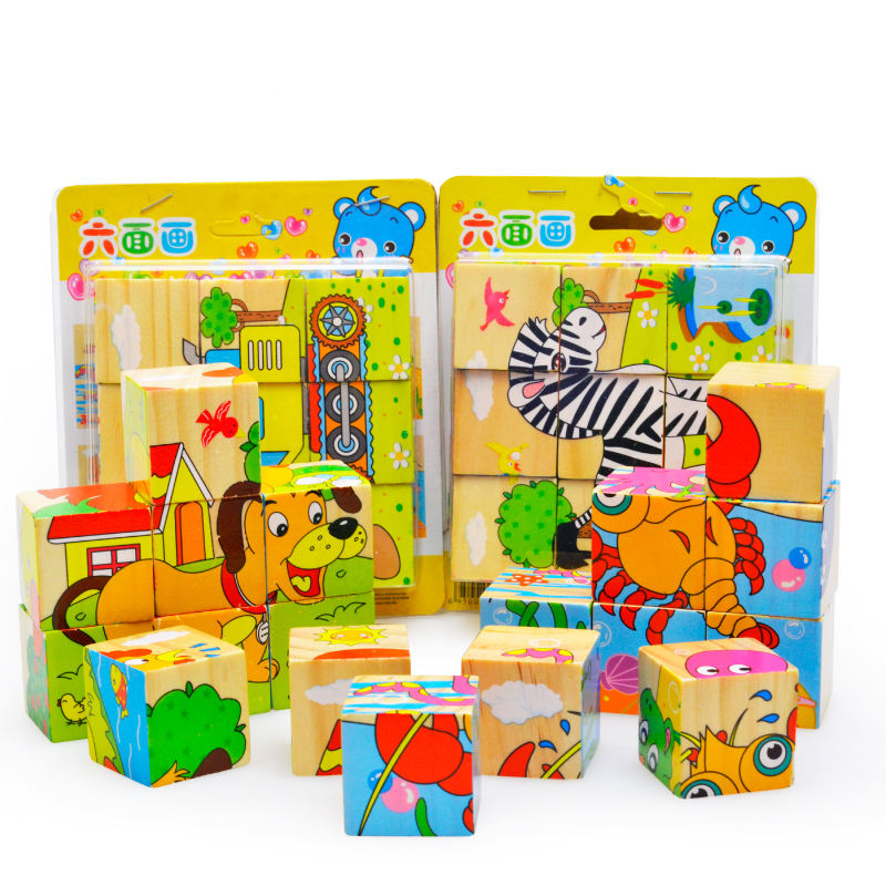 6 Side Painting Puzzles