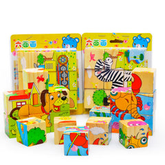 6 Side Painting Puzzles