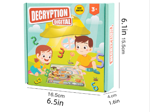 Maths Decryption Digital Puzzle for Brainiac Kids