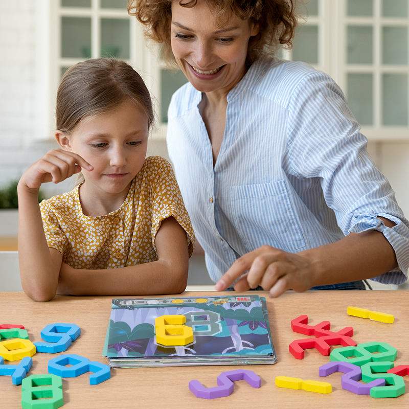 Maths Decryption Digital Puzzle for Brainiac Kids