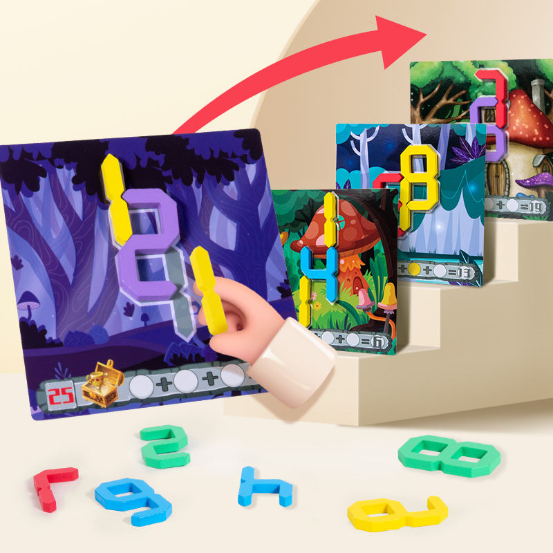 Maths Decryption Digital Puzzle for Brainiac Kids