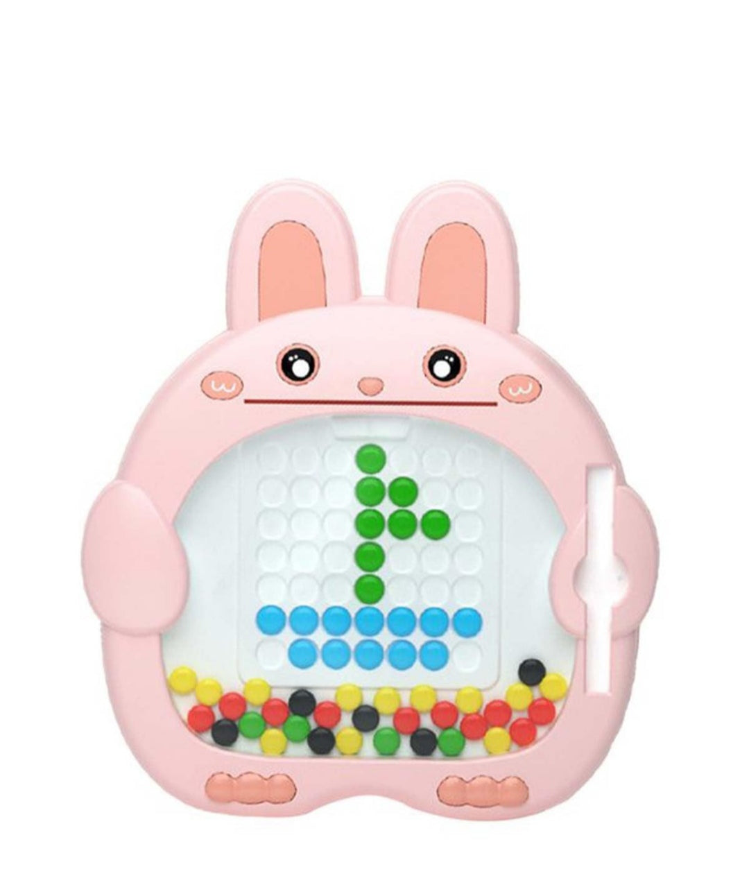 Rabbit Magnetic Drawing Board & Magnetic Pen and Color Number Maze, Toy