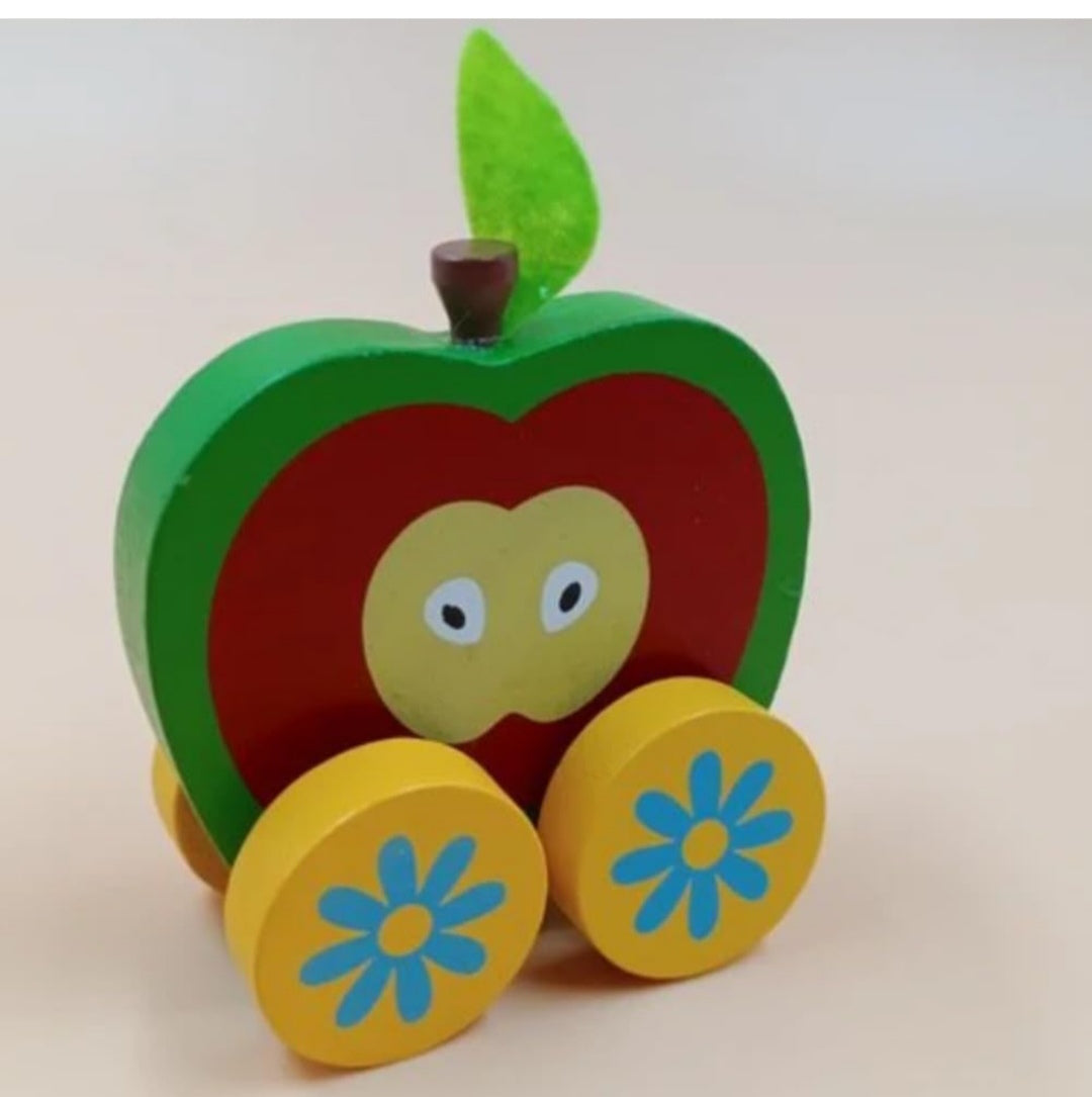 Wooden Fruits vehicles 2 PCS