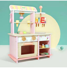 Multicolor Wooden Dessert Shop