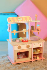 Multicolor Wooden Dessert Shop