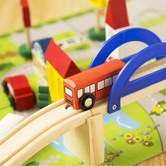 Wooden Rail Overpass