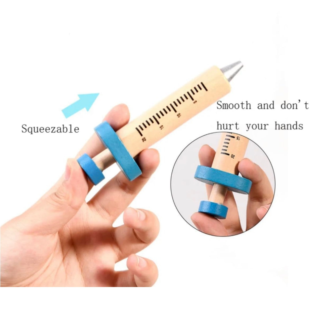 Doctor Kit for Kids - Wooden Dentist Set with Working Stethoscope, Pretend Play Doctor Set for Kids Girl - Fun Educational Toys for Role Play, Ages 3 and Up