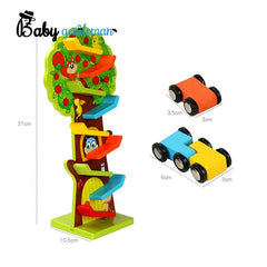 Squirrel Taxiway Kids Educational Toy Car Taxi Wooden Toy