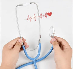 Doctor Kit for Kids - Wooden Dentist Set with Working Stethoscope, Pretend Play Doctor Set for Kids Girl - Fun Educational Toys for Role Play, Ages 3 and Up