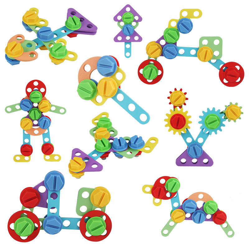 Multifunctional Gear Nut Toy ( 4 in 1 Toy)