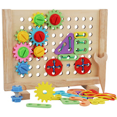 Multifunctional Gear Nut Toy ( 4 in 1 Toy)