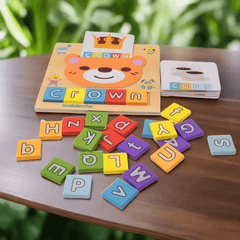 2 in 1 Matching Letter Panda Toys Puzzle