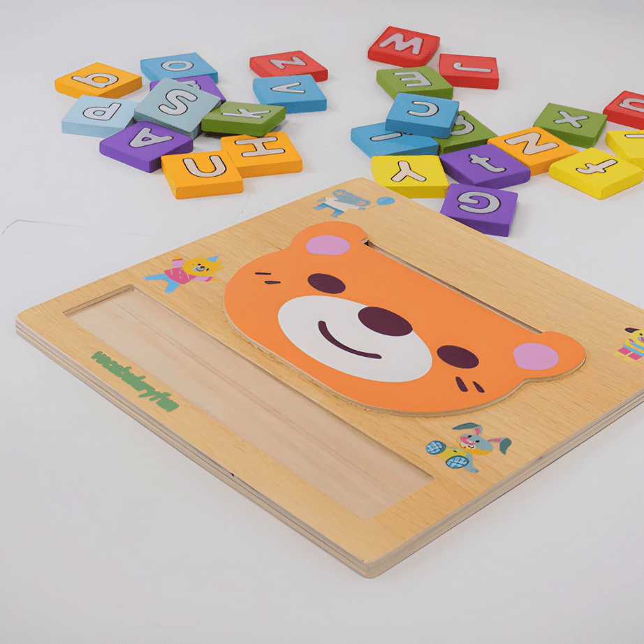 2 in 1 Matching Letter Panda Toys Puzzle