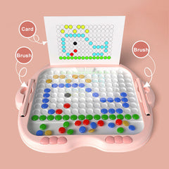 Rabbit Magnetic Drawing Board & Magnetic Pen and Color Number Maze, Toy