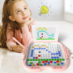 Rabbit Magnetic Drawing Board & Magnetic Pen and Color Number Maze, Toy